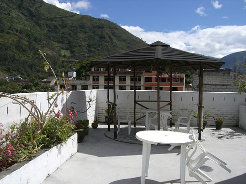 Hostel terrace