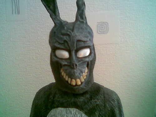 FRANK THE BUNNY like this one Frank the freaky rabbit from Donnie Darko 