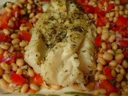 Cod with Herbs