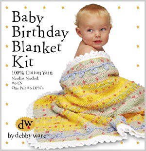 Baby Birthday Blanket Kit
