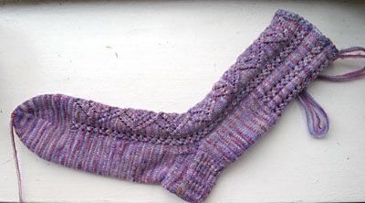 New England Sock #1 - done
