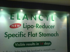 No more non-specific flat stomach for me!