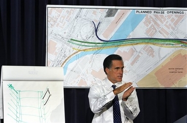 Massachusetts Gov. Mitt Romney