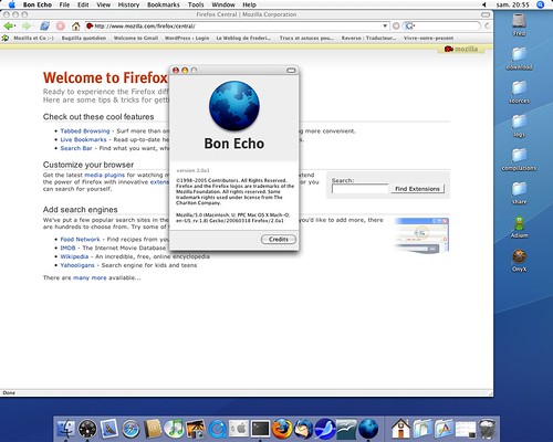 Firefox 2.0alpha1 alias BonEcho 2.0alpha1