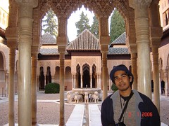 Patung2 Singa Dalam Palacio Nazaries di Alhambra, Granada, Spain