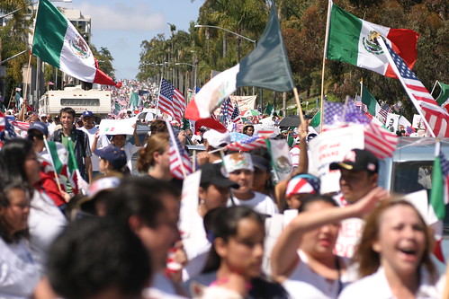 Immigration Rally in San Diego