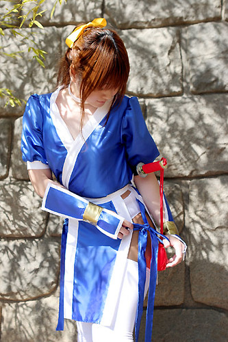 Ah, this Kasumi cosplayer is so adorable, yeah?