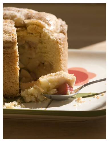 apple rhubarb shortcake