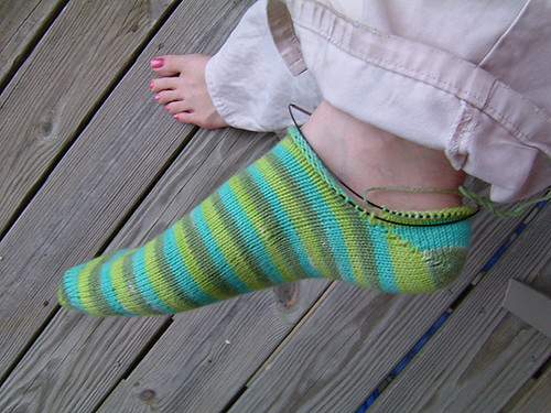 Knit and Tonic sock