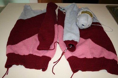 Grandma's obnoxious sweater project