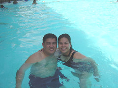 in the pool with nelo