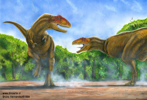 giganotosaurus in quarrel