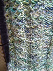 Detail of koigu sock