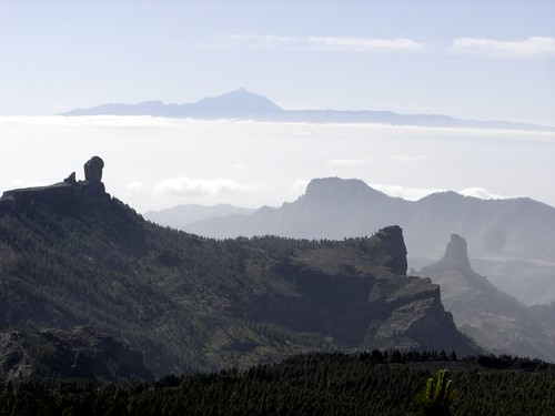 Roque Nublo, Roque Bentaiga, Teide