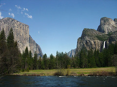 Yosemite Valley from bottom