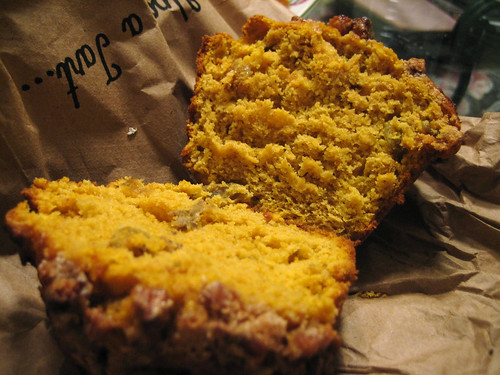 pumpkin praline muffin