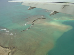 Reef while Landing on Hawaii
