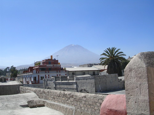 The Volcano Misti near the city of Arequipa, Peru