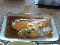 Salmon Teppanyaki