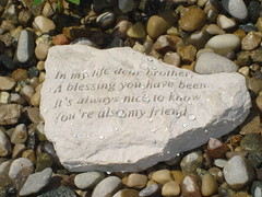 Stone at Matt's Grave