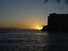 Kuhio Beach - Sunset