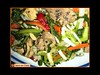 Papa's Asian-Style  Pork and Chicken with Greens Medley