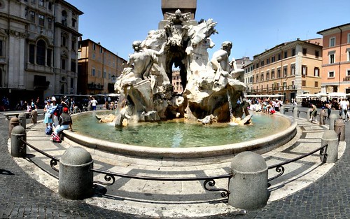 Piazza Navona - Fountain of Four Rivers