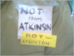NOT from Atkinson