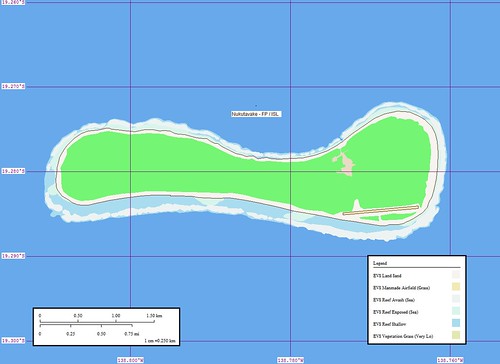 Nukutavake Island - Map