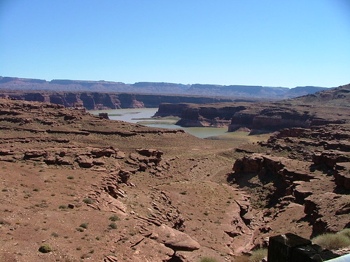 Lake Powell in the distance