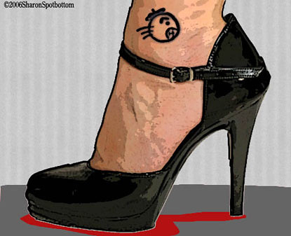 Let's look at three hot tattoos for women today: Ankle Tattoos