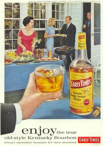 Vintage Ad #28 - Enjoy Before Everyone Drinks Too Much Old-Style Kentucky Bourbon