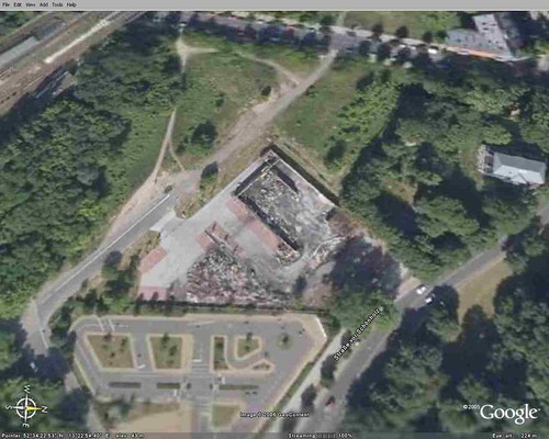 Google Earth - Ruine Aldi Berlin-Pankow