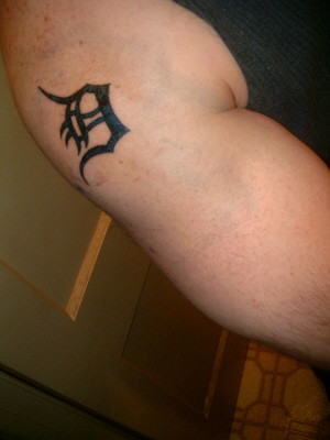 Thus, on February 22 of this year, I got my first tattoo. Here it is: