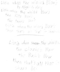 Abigail's Poem
