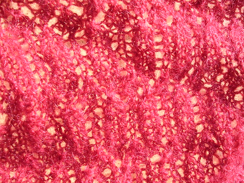 closer up view of scarf