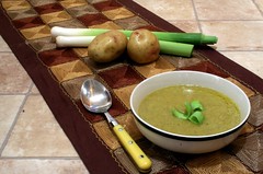 Homemade Potato & Leek Soup