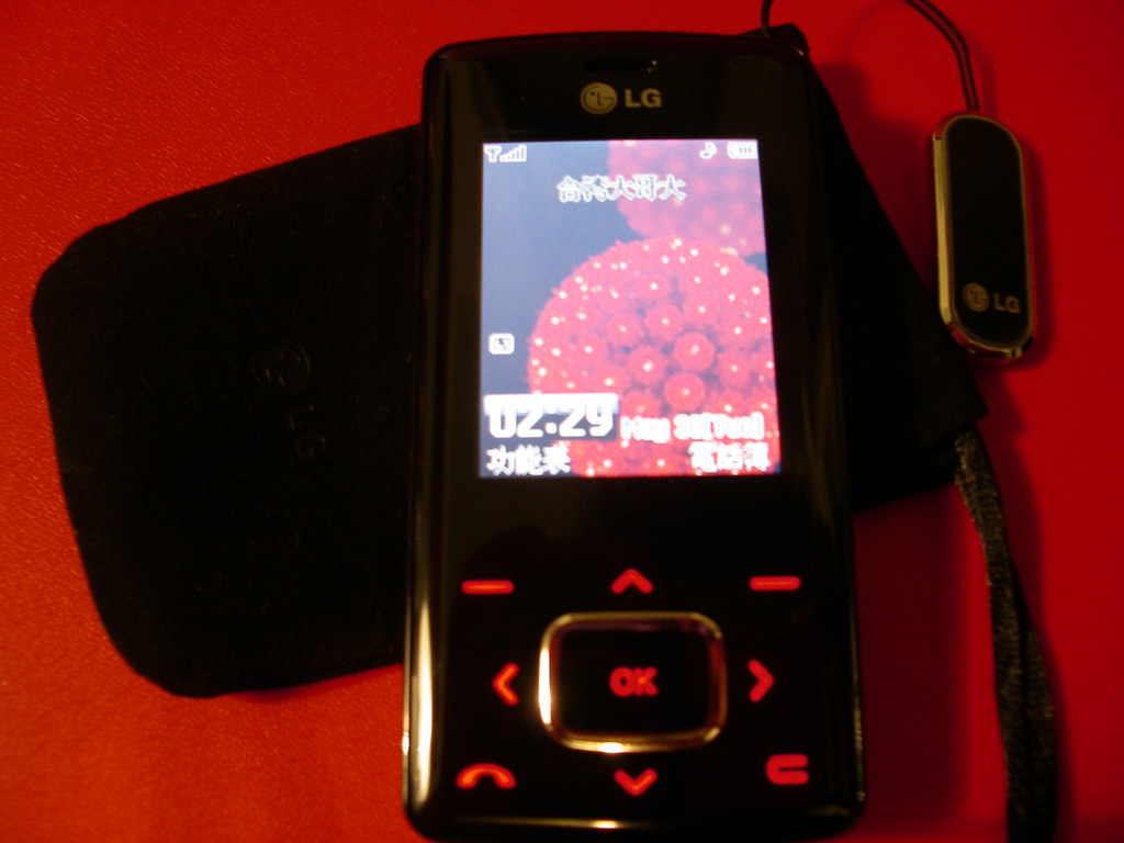 Handset with cover opened.1