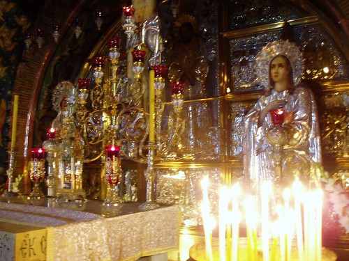 Place where Jesus was crucified