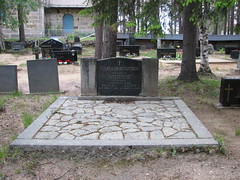 Grave at the Sodankyl� Graveyard