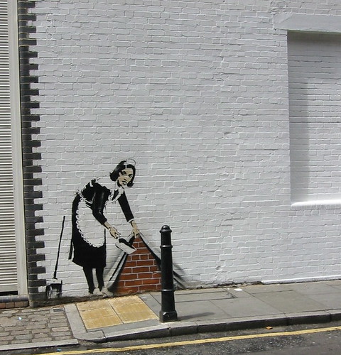 Banksy near Old St.
