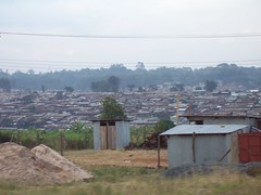 World's largest slum, Kibera, Nairobi, Kenya