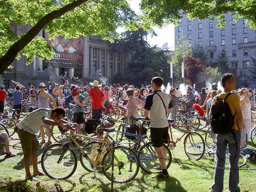 Critical Mass in Vancouver