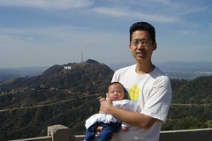 Daddy and me on Mt. Hollywood