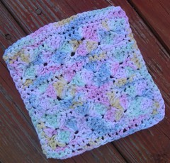 Second crochet swatch