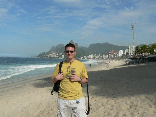 Me on Copacabana Beach