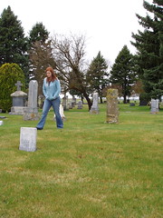 Felicia in Wilbur cemetery