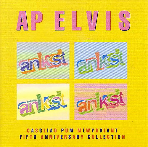Ap Elvis - CD, clawr blaen