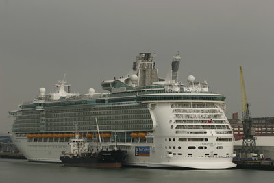 Freedom of the Seas at Southampton