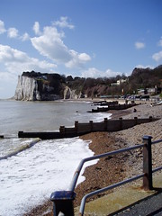 The beach at St Margaret's bay